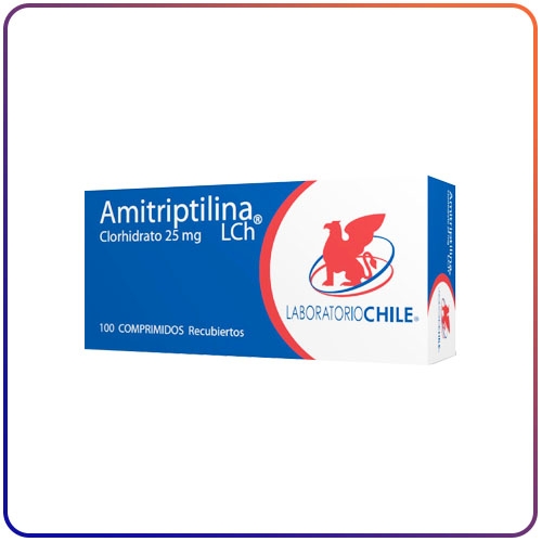 AMITRIPTILINA 25 MG X 100 COMPR. RECUBIERTOS